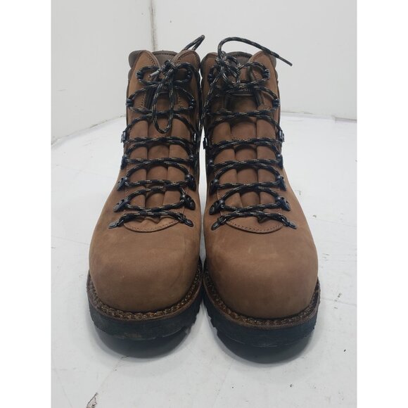 Zamberlan 631 Civetta Leather Hiking Boots Gore TEX Size 13 Taupe Pre Owned - Picture 1 of 8